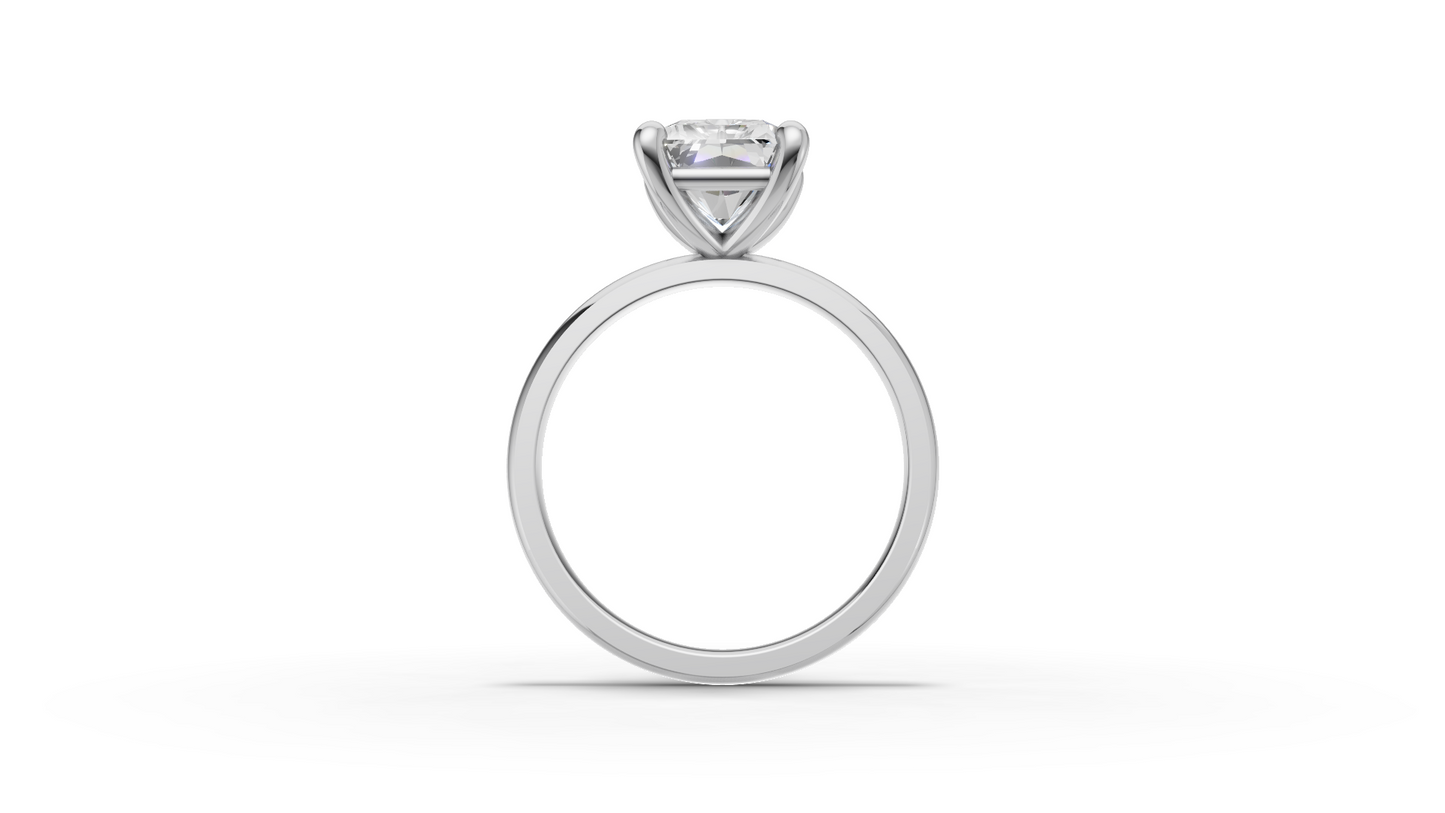Radiant Solitaire Ring