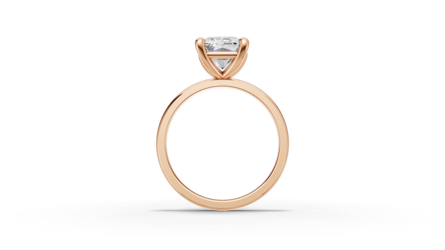 Radiant Solitaire Ring