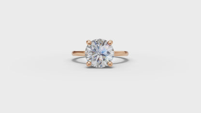 Round Solitaire Ring
