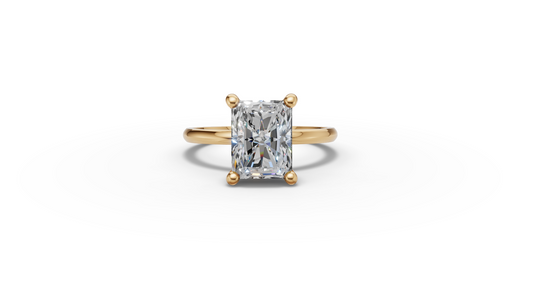 Radiant Solitaire Ring