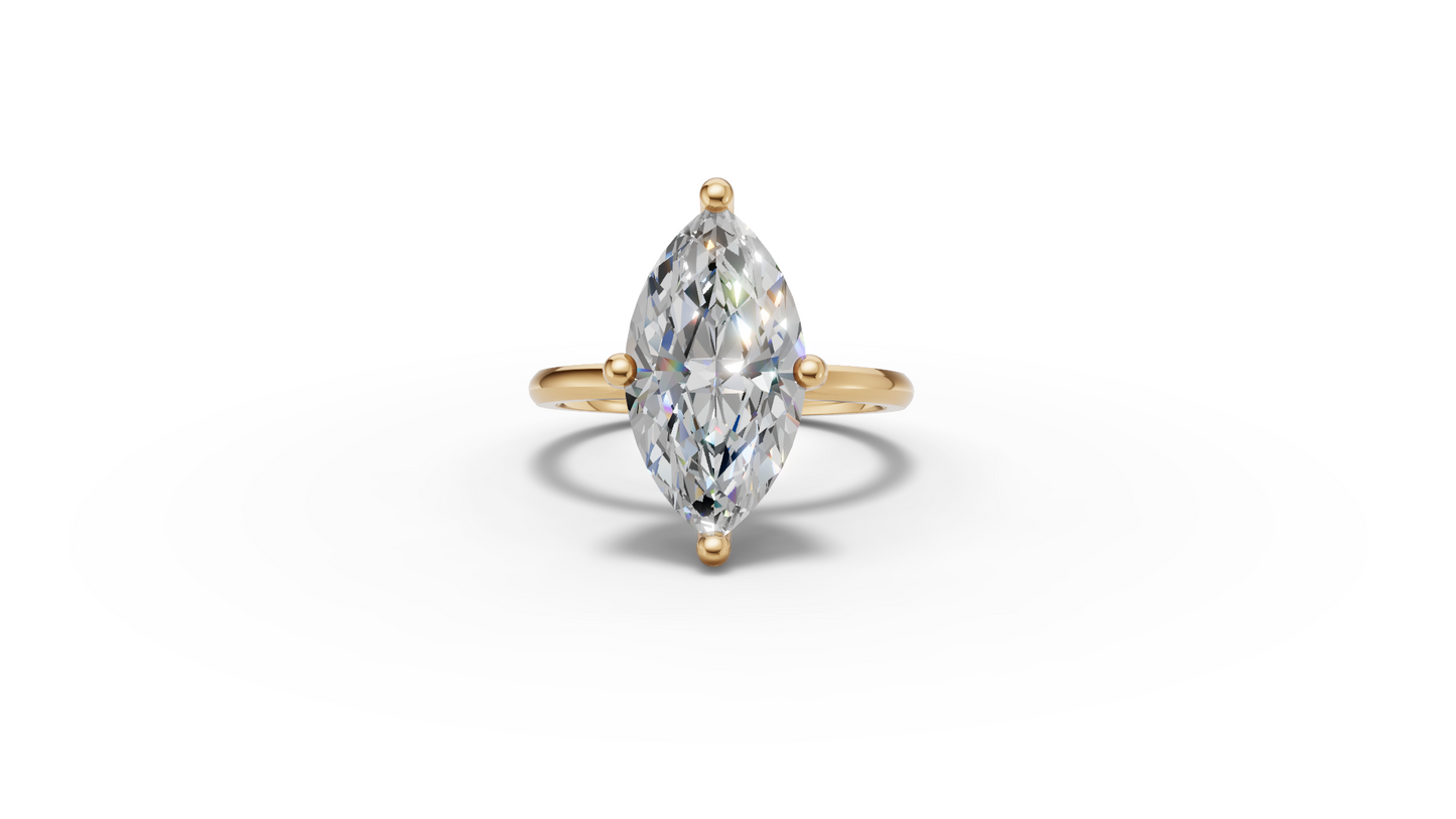 Marquise Solitaire Ring