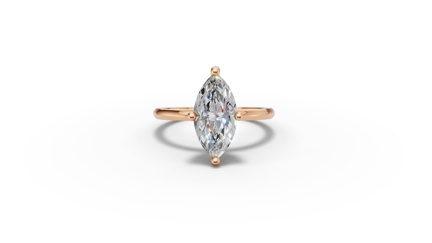 Marquise Solitaire Ring