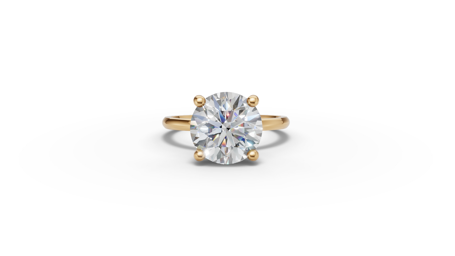 Round Solitaire Ring