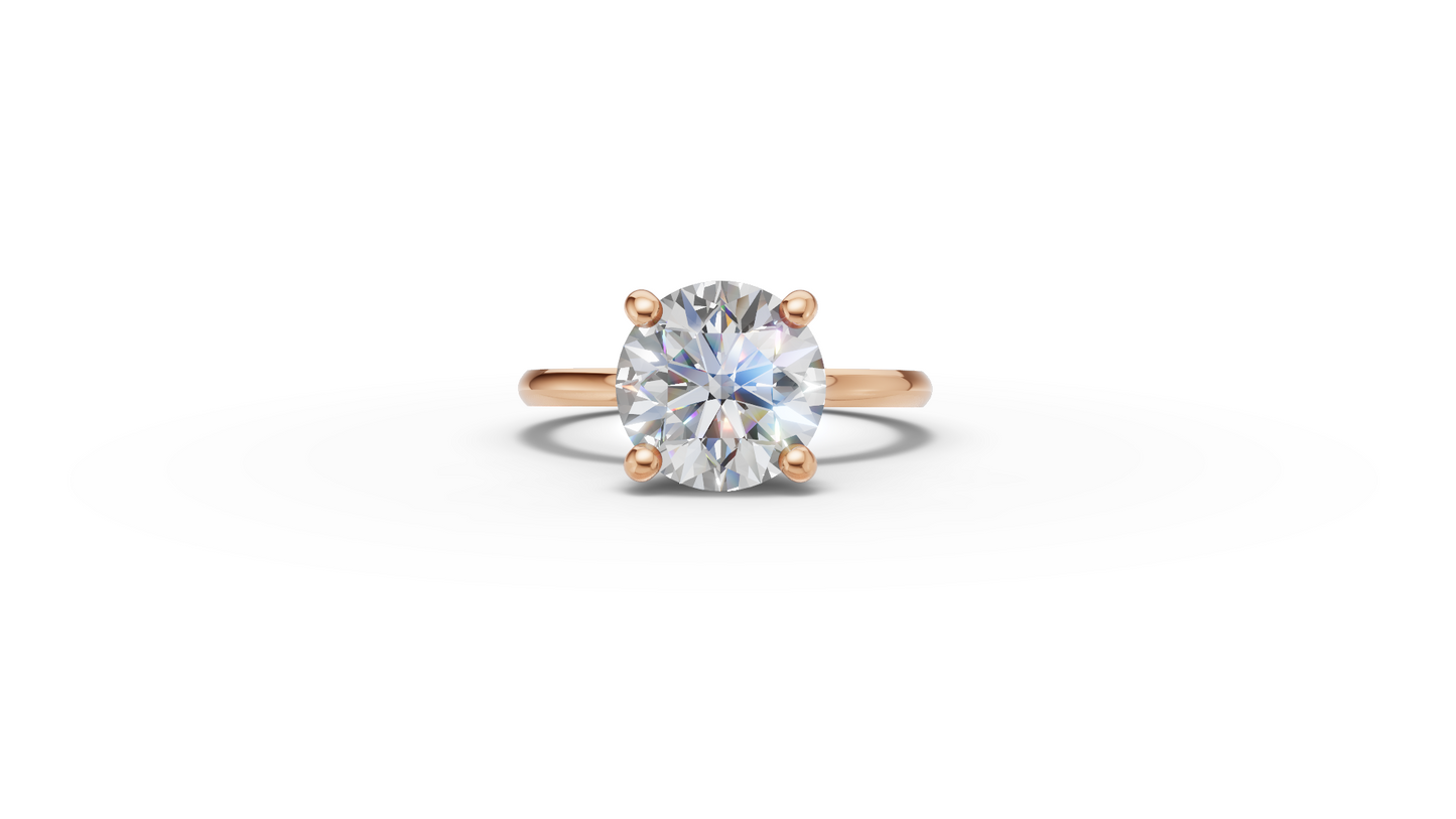 Round Solitaire Ring