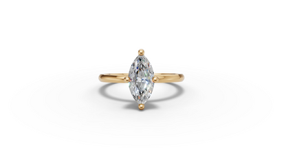 Marquise Solitaire Ring