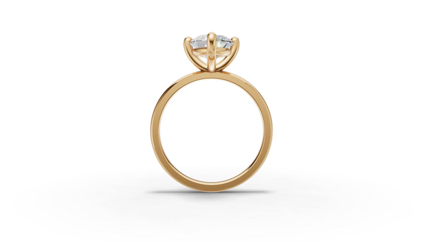 Marquise Solitaire Ring
