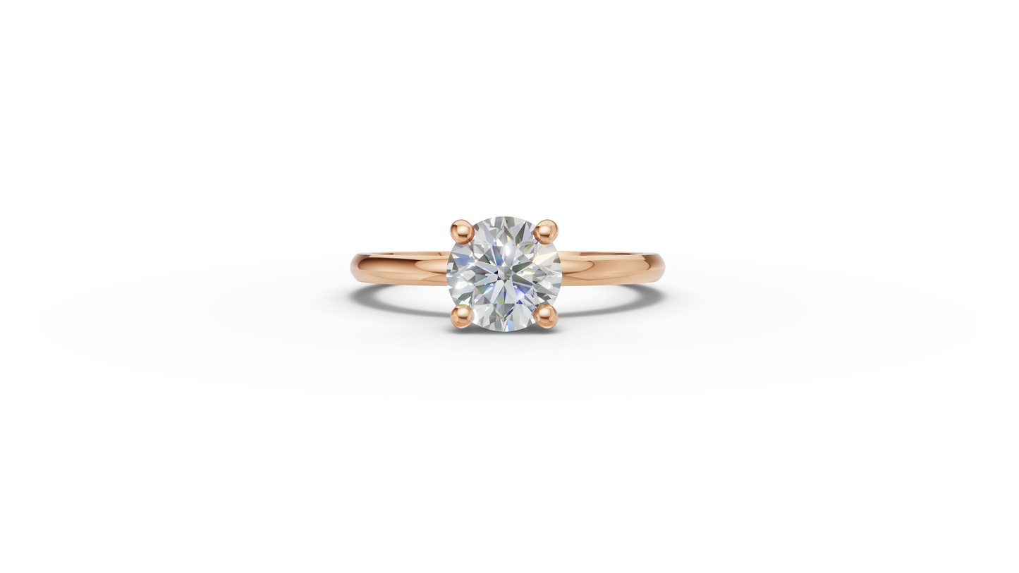 Round Solitaire Ring