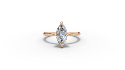 Marquise Solitaire Ring