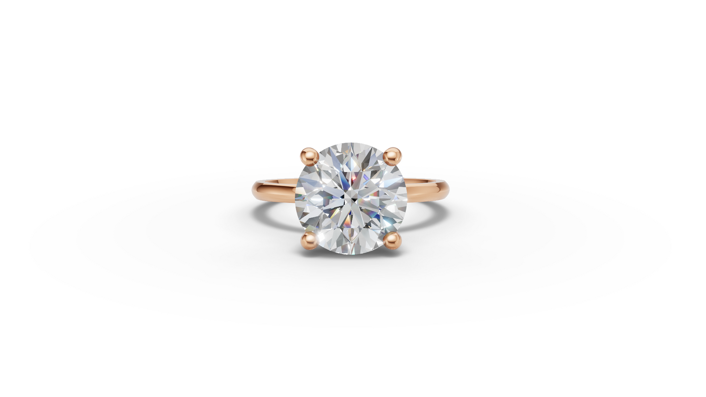 Round Solitaire Ring