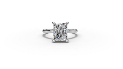 Radiant Solitaire Ring