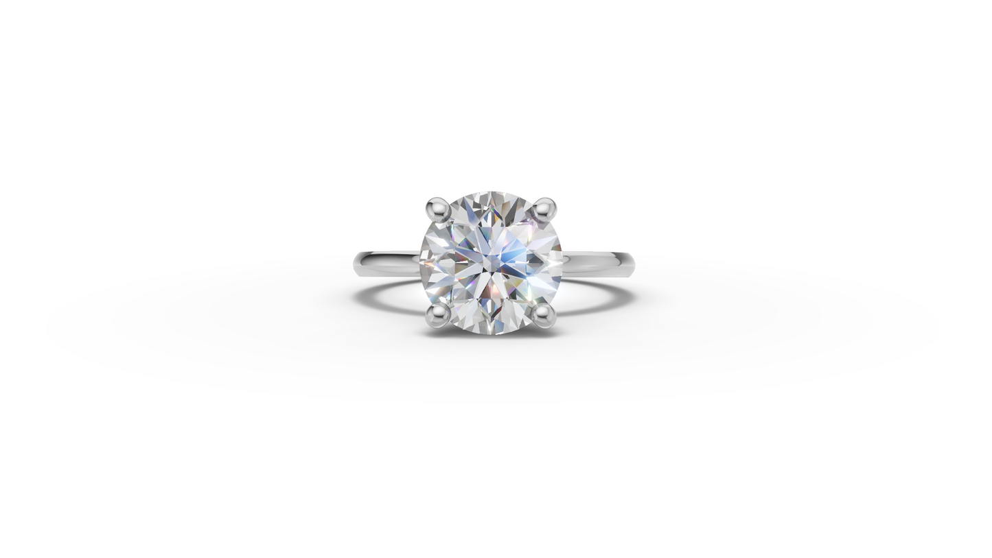 Round Solitaire Ring