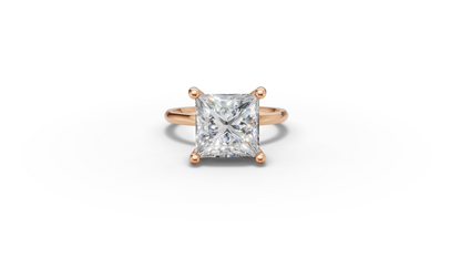 Princess Solitaire Ring