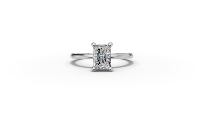 Radiant Solitaire Ring