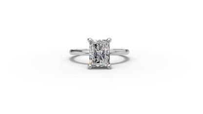 Radiant Solitaire Ring