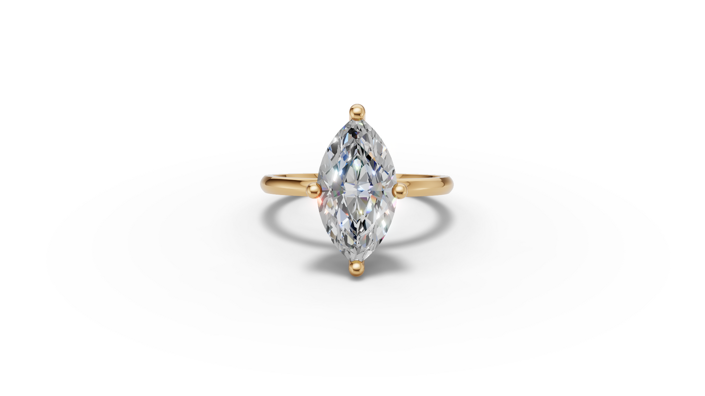 Marquise Solitaire Ring
