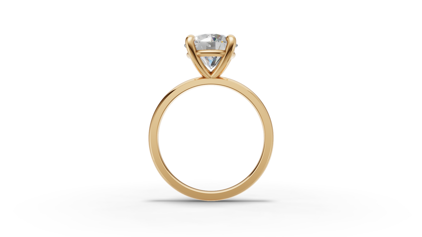 Round Solitaire Ring