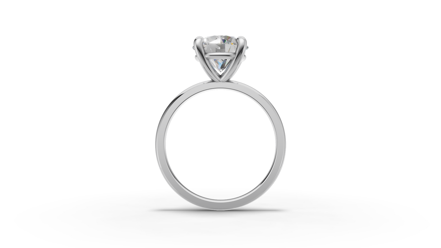 Round Solitaire Ring
