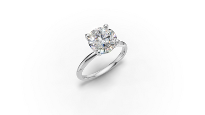 Round Solitaire Ring