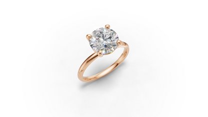 Round Solitaire Ring