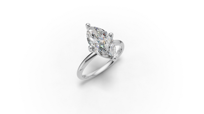 Marquise Solitaire Ring