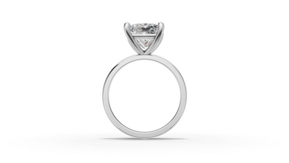 Princess Solitaire Ring