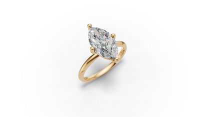 Marquise Solitaire Ring