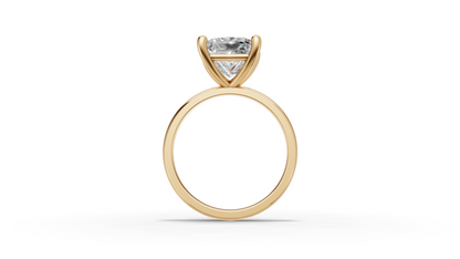 Princess Solitaire Ring