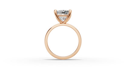 Princess Solitaire Ring