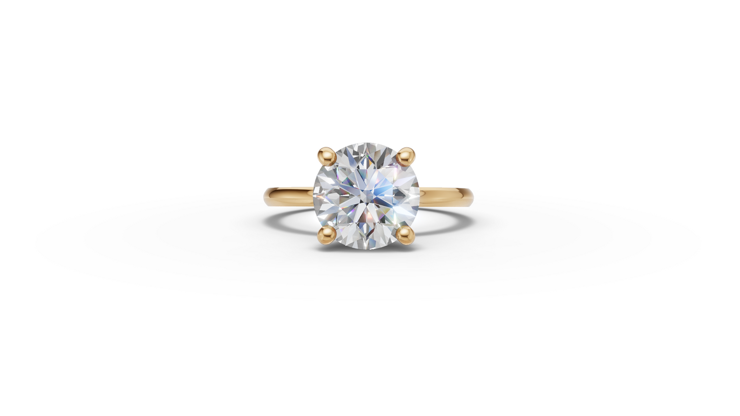 Round Solitaire Ring