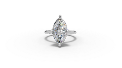 Marquise Solitaire Ring