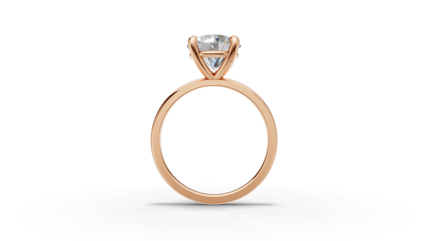 Round Solitaire Ring